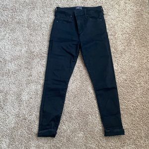 New American eagle black high rise